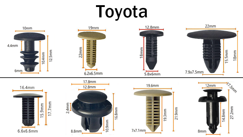 Weet je iets over de auto -clips van Toyota?