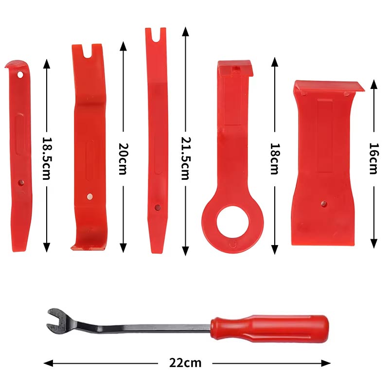 Autocarrosserie Kunststof push-trimclips Pin-klinknagel-bumpersets