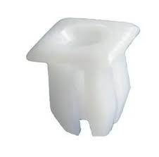 Dedicated White Plastic Fastener voor Ford -voertuigen